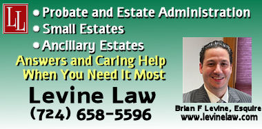 Law Levine, LLC - Estate Attorney in Blair County PA for Probate Estate Administration including small estates and ancillary estates
